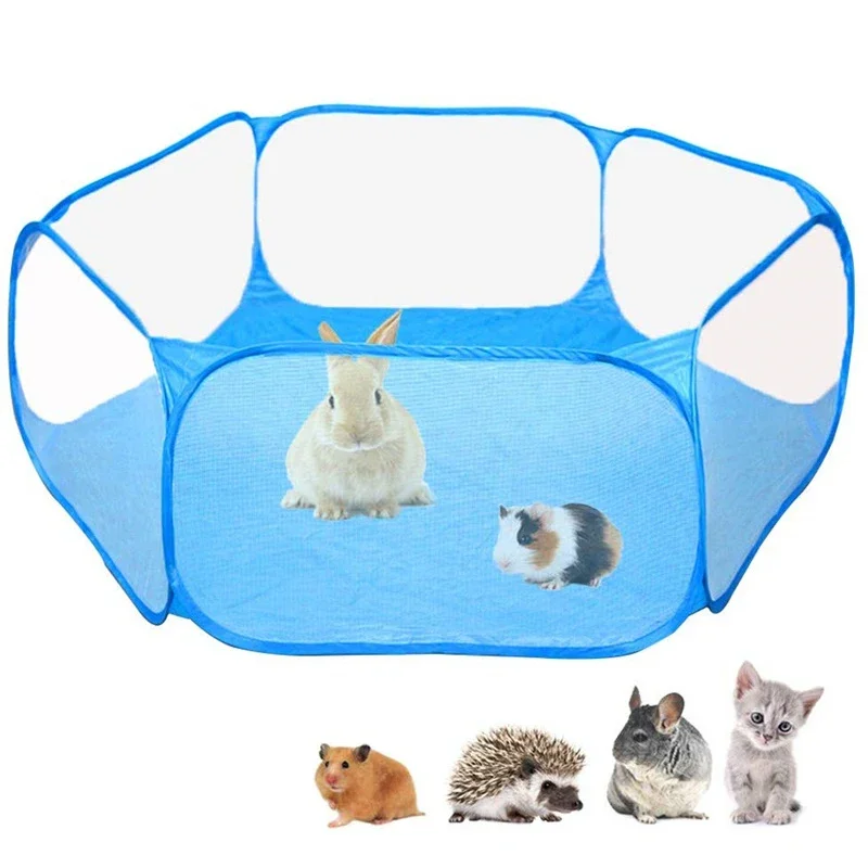Cage lapin - cage douceur bleu