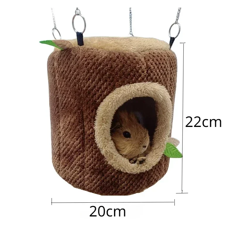 Cage lapin - nid douillet, tronc magique, refuge cocoon