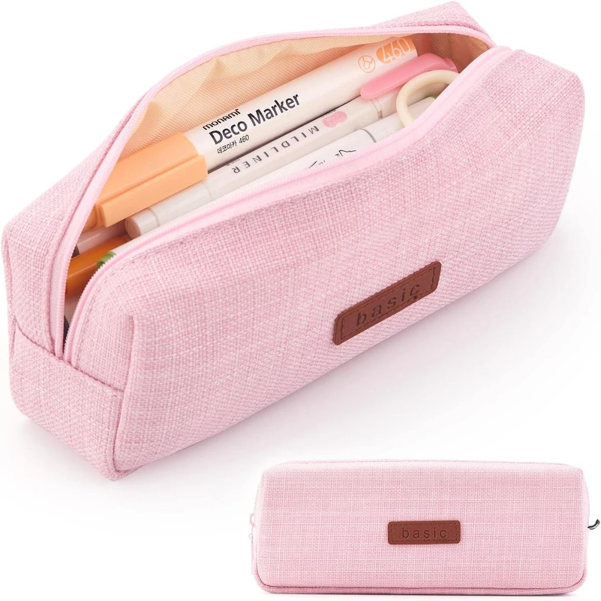 Trousse scolaire - trousse magique rose