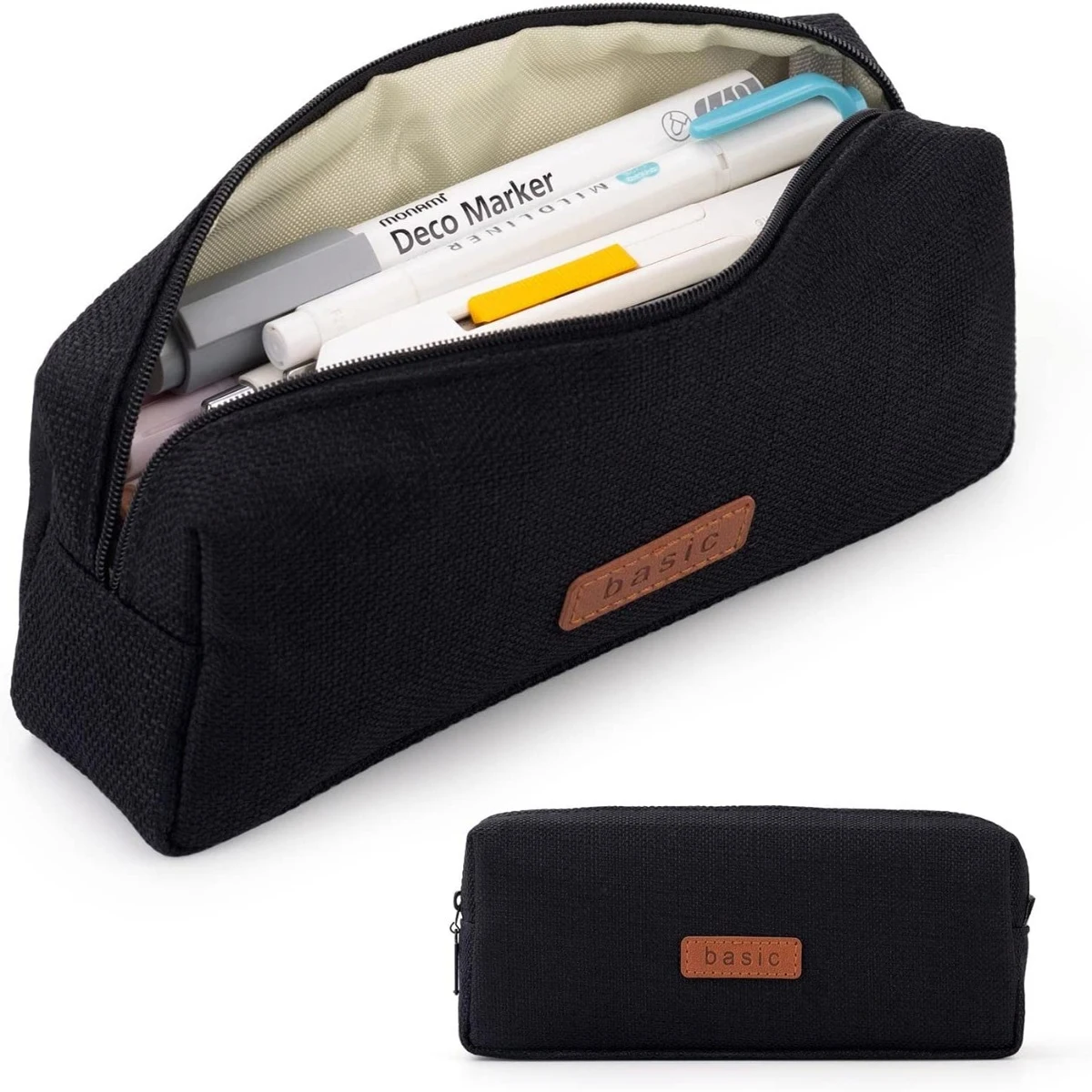 Trousse scolaire - sac élégant noir