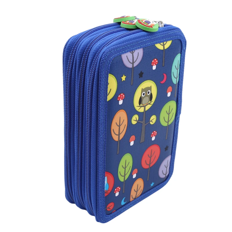 Trousse scolaire - hibou enchanté