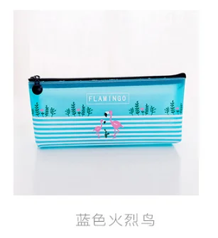 Trousse scolaire - flamant magique