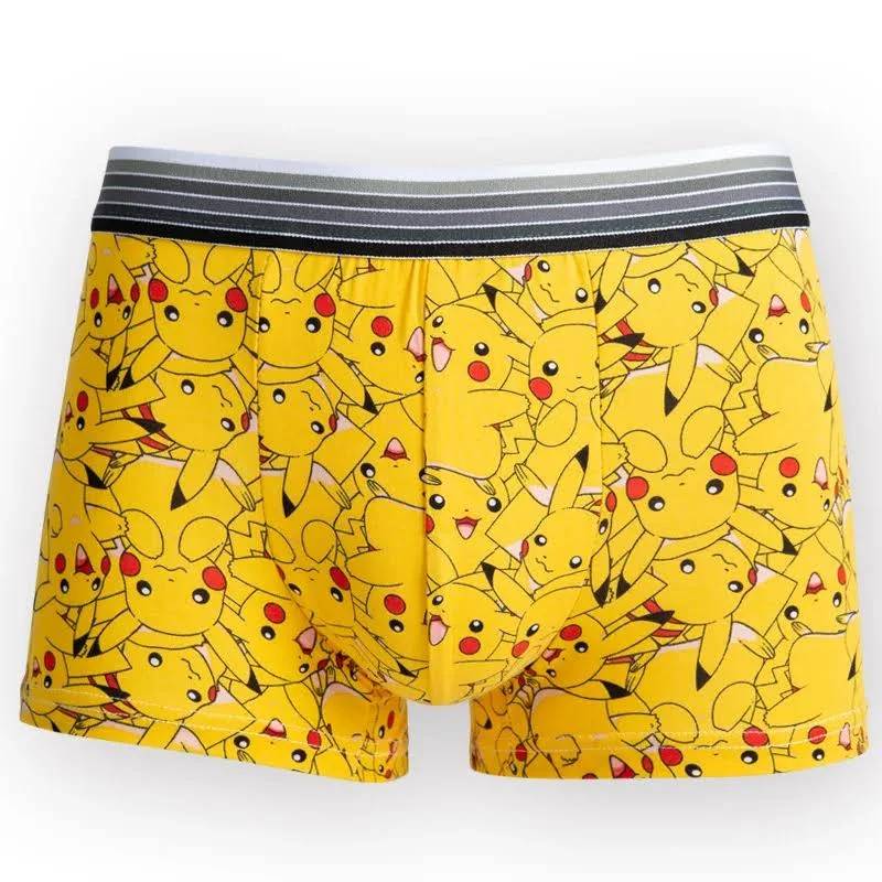 Caleçon homme - câlin pokémon jaune