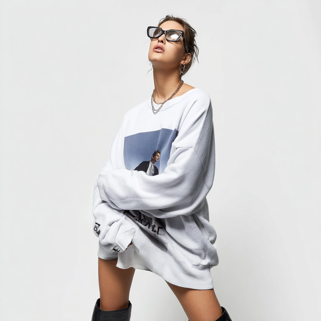 sweat à capuche femme oversize