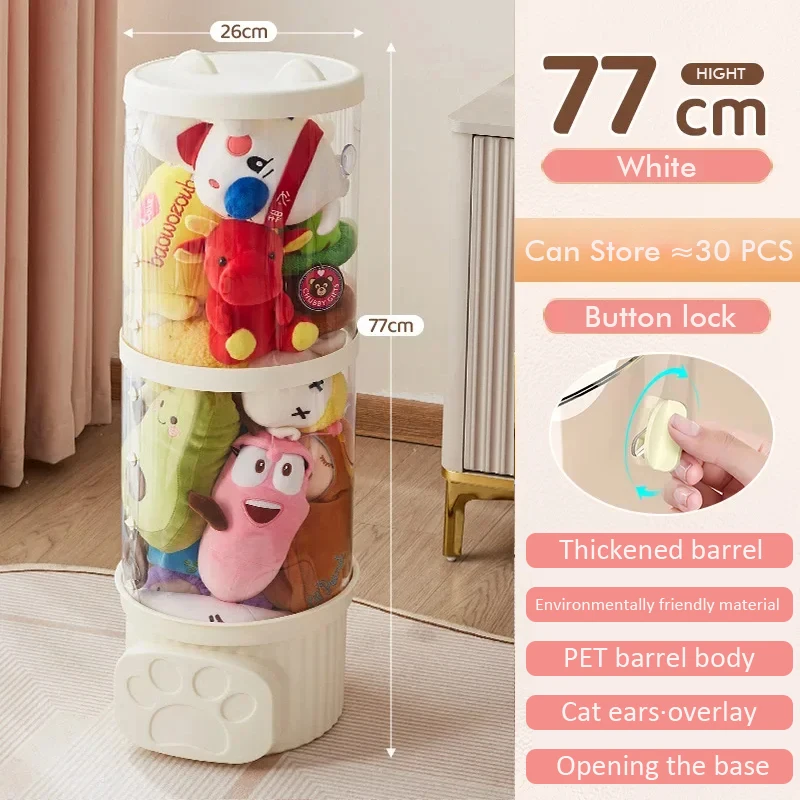 boîte de rangement pour peluches